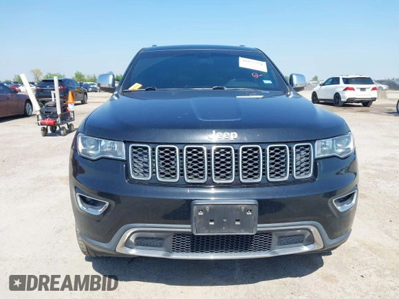 2017 Jeep Grand Cherokee Limited with VIN 1C4RJFBG8HC684470, listed as a IAAI auction lot 41977751 with 89,537 mi miles and . Bid and sale history available at DreamBid. Image 12.