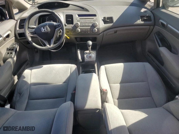 2010 Honda Civic Sdn EX with VIN 2HGFA1F86AH504349, listed as a Copart auction lot 50058915 with 127,619 mi miles and Salvage Title. Bid and sale history available at carsss.com. Image 8.