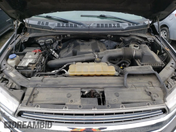 2018 Ford F-150 XL with VIN 1FTEW1EG1JFD48582, listed as a Copart auction lot 58170925 with 219,888 mi miles and Clean title. Bid and sale history available at DreamBid. Image 11.