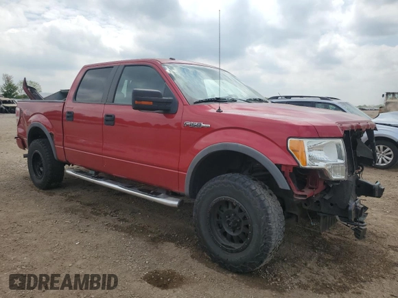2010 Ford F-150 XL with VIN 1FTFW1EV5AFD92782, listed as a Copart auction lot 56856665 with 163,169 mi miles and Salvage title. Bid and sale history available at DreamBid. Image 4.