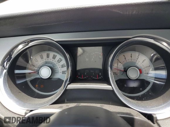 2012 Ford Mustang Premium with VIN 1ZVBP8AM8C5262969, listed as a Copart auction lot 58621735 with Not provided miles and Non repairable. Bid and sale history available at DreamBid. Image 9.