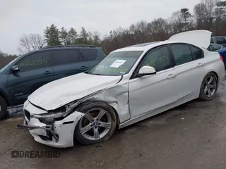 2014 BMW 3 Series 328i xDrive with VIN WBA3B5C56EF599323, listed as a IAAI auction lot 41853533 with 114,358 mi miles. Bid and sale history available at carsss.com. Image 17.