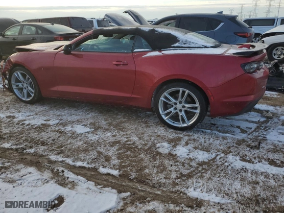 2023 Chevrolet Camaro 2LT with VIN 1G1FD3DX8P0150030, listed as a Copart auction lot 41907095 with 8,105 mi miles and Salvage Title. Bid and sale history available at carsss.com. Image 2.
