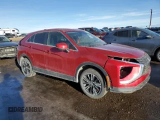 2023 Mitsubishi Eclipse Cross ES z VIN JA4ATUAA7PZ604123, wystawiony jako Copart lot #89009635 z przebiegiem 26 529 mil mil oraz Szkoda całkowita • Salvage title. Historia ofert i sprzedaży dostępna na DreamBid. Obrazek 4.