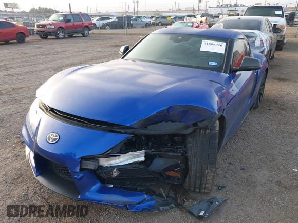 2024 Toyota GR Supra 3.0 with VIN WZ1DB0G04RW067813, listed as a IAAI auction lot 41504716 with 3,508 mi miles. Bid and sale history available at carsss.com. Image 18.