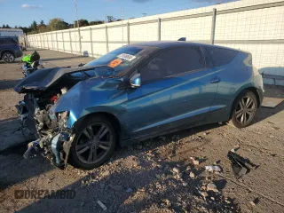 2012 Honda CR-Z with VIN JHMZF1C48CS004783, listed as a Copart auction lot 75108604 with 130,574 mi miles and Salvage Title. Bid and sale history available at carsss.com. Image 1.