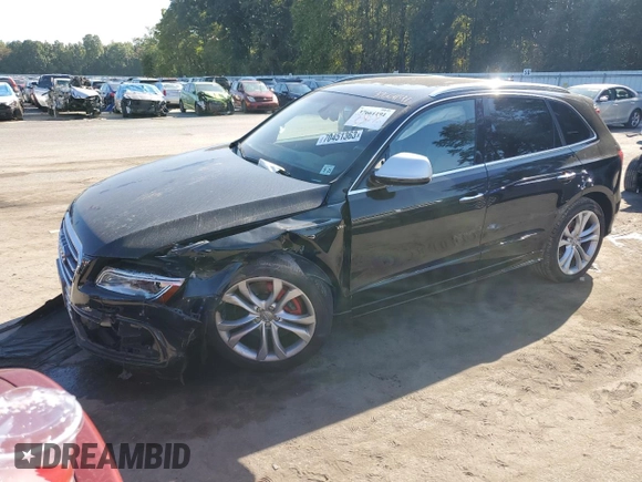 2017 Audi SQ5 Premium Plus with VIN WA1CCAFP5HA008822, listed as a Copart auction lot 70451363 with 68,399 mi miles. Bid and sale history available at carsss.com. Image 1.