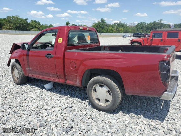 2005 Chevrolet Colorado Z85 with VIN 1GCCS148858217267, listed as a Copart auction lot 52488465 with 153,960 mi miles and Salvage Title. Bid and sale history available at carsss.com. Image 2.