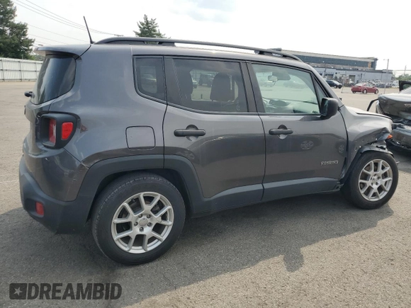 2021 Jeep Renegade Sport with VIN ZACNJCAB9MPM63630, listed as a Copart auction lot 59599955 with 73,014 mi miles and Salvage title. Bid and sale history available at DreamBid. Image 3.