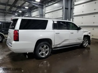 2017 Chevrolet Suburban Premier with VIN 1GNSKJKC1HR131632, listed as a Copart auction lot 49453455 with 140,325 mi miles and Salvage Title. Bid and sale history available at carsss.com. Image 3.