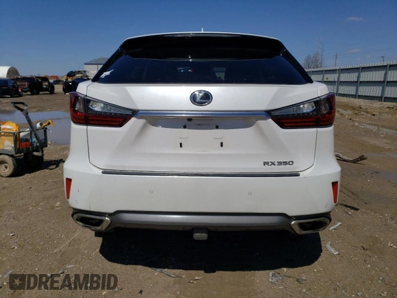 2016 Lexus RX 350 F Sport with VIN 2T2BZMCA4GC036196, listed as a Copart auction lot 52510585 with 163,114 mi miles and Clean Title. Bid and sale history available at carsss.com. Image 6.