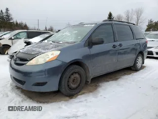 2006 Toyota Sienna with VIN 5TDZA29C76S496823, listed as a Copart auction lot 47431695 with 249,295 mi miles and Salvage Title. Bid and sale history available at DreamBid. Image 1.