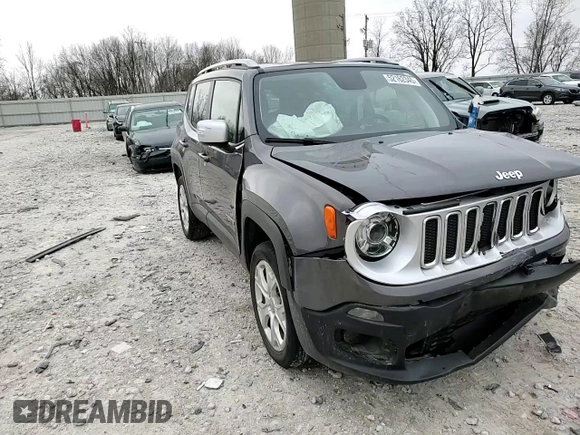 2018 Jeep Renegade Limited with VIN ZACCJBDB1JPG97532, listed as a Copart auction lot 52162345 with Not provided miles and Clean title. Bid and sale history available at DreamBid. Image 12.