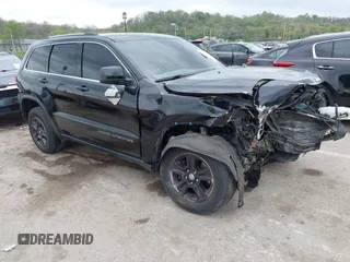 2017 Jeep Grand Cherokee Laredo with VIN 1C4RJFAG2HC649408, listed as a IAAI auction lot 42072440 with 58,818 mi miles and . Bid and sale history available at DreamBid. Image 1.