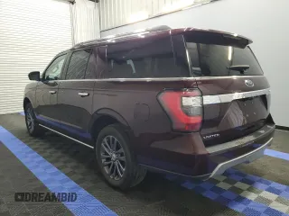 2020 Ford Expedition Max Limited z VIN 1FMJK2AT7LEA49332, wystawiony jako Copart lot #77461933 z przebiegiem 75 780 mil mil oraz Czysty tytuł • Clean title. Historia ofert i sprzedaży dostępna na DreamBid. Obrazek 2.