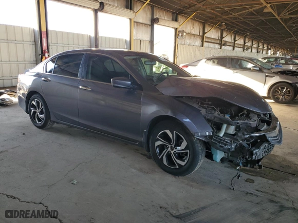 2016 Honda Accord Sedan LX with VIN 1HGCR2F35GA046204, listed as a Copart auction lot 85167384 with 82,407 mi miles and Salvage Title. Bid and sale history available at carsss.com. Image 4.