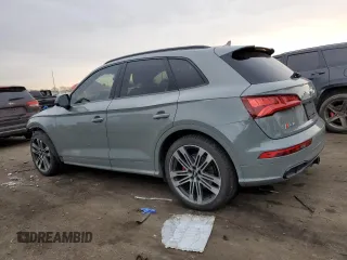2019 Audi SQ5 Premium Plus with VIN WA1B4AFY5K2047400, listed as a Copart auction lot 46266904 with 24,304 mi miles and . Bid and sale history available at DreamBid. Image 2.