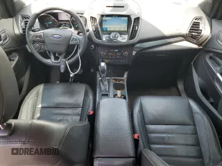 2018 Ford Escape Titanium with VIN 1FMCU9J99JUC89677, listed as a Copart auction lot 60421545 with 98,021 mi miles and Salvage title. Bid and sale history available at DreamBid. Image 8.