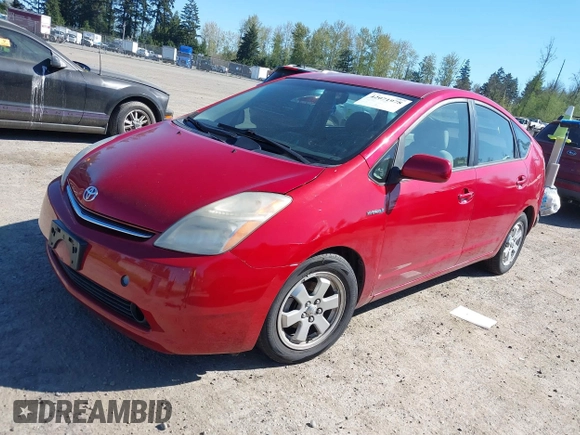 2007 Toyota Prius with VIN JTDKB20U177559950, listed as a IAAI auction lot 42071978 with 1 mi miles. Bid and sale history available at carsss.com. Image 2.