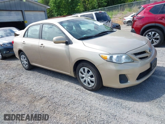 2011 Toyota Corolla L with VIN 2T1BU4EEXBC574462, listed as a IAAI auction lot 42201077 with 222,929 mi miles and . Bid and sale history available at DreamBid. Image 1.