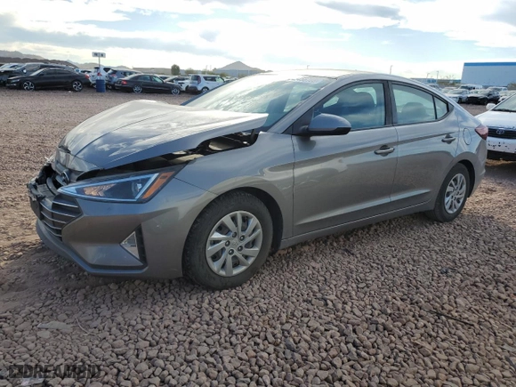 2020 Hyundai Elantra SE with VIN KMHD74LFXLU943980, listed as a Copart auction lot 43456725 with 90,593 mi miles and Salvage Title. Bid and sale history available at carsss.com. Image 1.