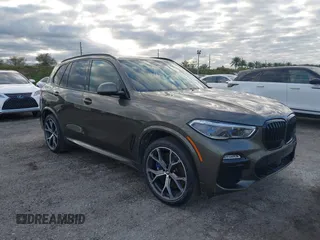 2021 BMW X5 xDrive45e with VIN 5UXTA6C01M9H19575, listed as a IAAI auction lot 40817408 with 37,724 mi miles. Bid and sale history available at carsss.com. Image 1.