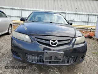 2008 Mazda 6 i Sport VE with VIN 1YVHP80C085M46018, listed as a Copart auction lot 52190595 with 169,729 mi miles and Salvage Title. Bid and sale history available at carsss.com. Image 5.