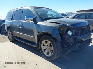 2011 Nissan Armada SV with VIN 5N1BA0ND6BN601111, listed as a IAAI auction lot 41408209 with 199,967 mi miles and . Bid and sale history available at DreamBid. Image 1.