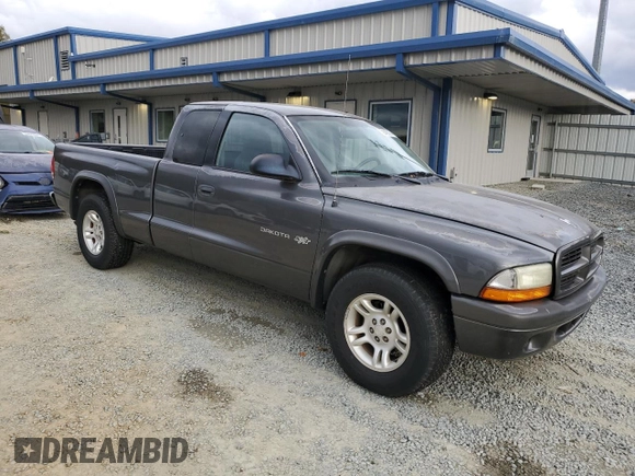 2002 Dodge Dakota with VIN 1B7GL12X22S589971, listed as a Copart auction lot 79740174 with 183,718 mi miles and Clean Title. Bid and sale history available at carsss.com. Image 4.