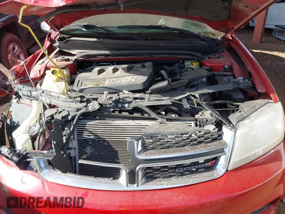 2014 Dodge Avenger SE with VIN 1C3CDZAB4EN109713, listed as a IAAI auction lot 41490298 with 101,833 mi miles and . Bid and sale history available at DreamBid. Image 10.