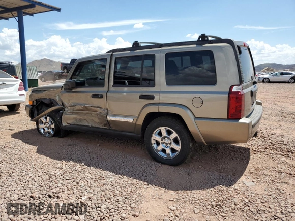 2006 Jeep Commander with VIN 1J8HH48K46C203109, listed as a Copart auction lot 65867435 with 191,804 mi miles and Salvage title. Bid and sale history available at DreamBid. Image 2.