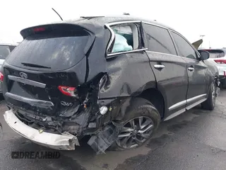 2015 Infiniti QX60 with VIN 5N1AL0MN2FC509897, listed as a IAAI auction lot 41896379 with 175,794 mi miles and . Bid and sale history available at DreamBid. Image 4.