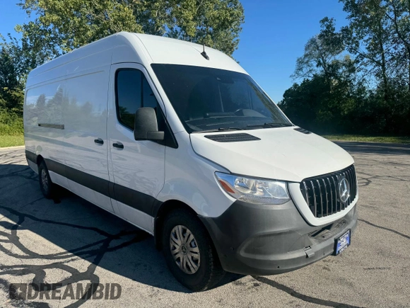 2021 Mercedes-Benz Sprinter Cargo Cargo with VIN W1Y4ECHY8MT074426, listed as a Copart auction lot 73589614 with 184,457 mi miles and . Bid and sale history available at DreamBid. Image 1.