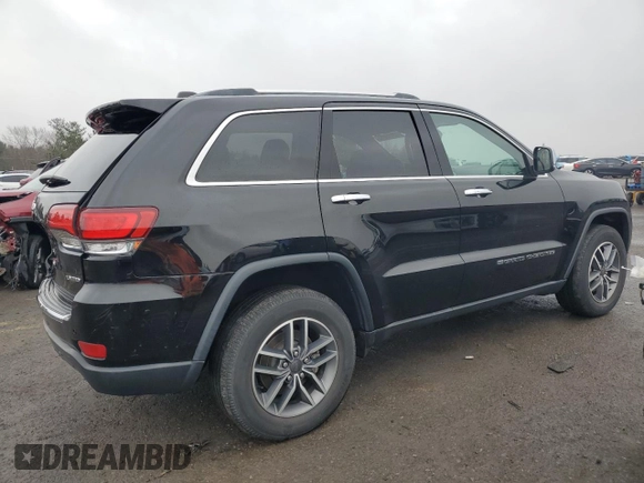 2022 Jeep Grand Cherokee WK Limited with VIN 1C4RJFBG5NC122179, listed as a Copart auction lot 43695885 with 47,862 mi miles and Salvage Title. Bid and sale history available at carsss.com. Image 3.