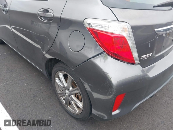 2014 Toyota Yaris L with VIN JTDKTUD38ED594008, listed as a IAAI auction lot 42114950 with 167,597 mi miles and . Bid and sale history available at DreamBid. Image 6.