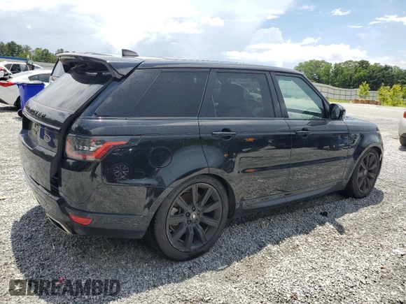 2020 Land Rover Range Rover Sport HSE with VIN SALWR2SU6LA895917, listed as a Copart auction lot 64257545 with 109,805 mi miles and Clean title. Bid and sale history available at DreamBid. Image 3.