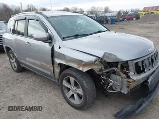 2017 Jeep Compass High Altitude with VIN 1C4NJDEB9HD122980, listed as a IAAI auction lot 42076489 with 115,626 mi miles and . Bid and sale history available at DreamBid. Image 6.