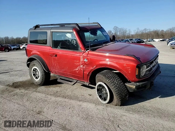 2023 Ford Bronco with VIN 1FMDE5CP1PLB98701, listed as a Copart auction lot 47537875 with 4,297 mi miles and Salvage title. Bid and sale history available at DreamBid. Image 12.