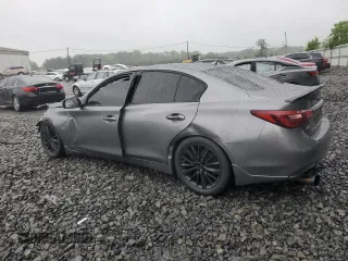 2018 Infiniti Q50 Luxe with VIN JN1EV7AR1JM433482, listed as a Copart auction lot 57093905 with Not provided miles and Salvage title. Bid and sale history available at DreamBid. Image 2.