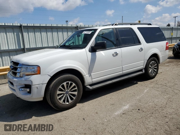 2015 Ford Expedition Max XLT with VIN 1FMJK1JT0FEF05539, listed as a Copart auction lot 52715595 with 142,852 mi miles and Salvage title. Bid and sale history available at DreamBid. Image 1.