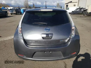 2015 Nissan LEAF SV with VIN 1N4AZ0CP4FC307459, listed as a Copart auction lot 47278443 with 91,558 mi miles. Bid and sale history available at carsss.com. Image 6.