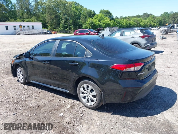 2024 Toyota Corolla LE with VIN 5YFB4MDE0RP203922, listed as a IAAI auction lot 42329963 with 23,264 mi miles and . Bid and sale history available at DreamBid. Image 3.