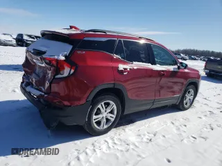 2018 GMC Terrain SLE with VIN 3GKALMEV3JL354854, listed as a Copart auction lot 45855925 with 57,327 mi miles and Clean Title. Bid and sale history available at carsss.com. Image 3.