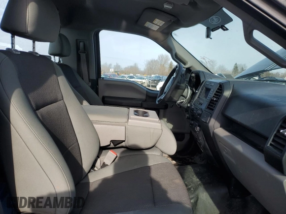 2018 Ford F-150 XL with VIN 1FTMF1EB3JKD90646, listed as a Copart auction lot 48501195 with 44,035 mi miles and Salvage title. Bid and sale history available at DreamBid. Image 10.