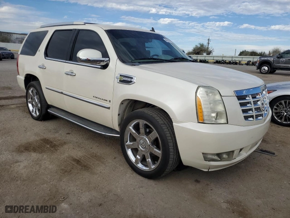 2009 Cadillac Escalade Hybrid with VIN 1GYFK43589R134714, listed as a Copart auction lot 48084395 with NaN miles and Clean Title. Bid and sale history available at carsss.com. Image 4.