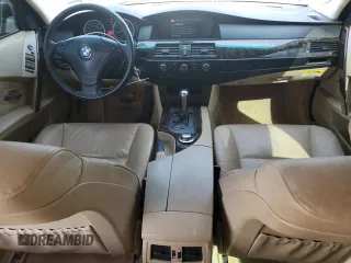 2006 BMW 5 Series 530i with VIN WBANE73526CM34545, listed as a Copart auction lot 50443515 with 78,452 mi miles and Clean Title. Bid and sale history available at carsss.com. Image 8.