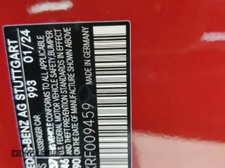 2024 Mercedes-Benz CLE 300 z VIN W1KMJ4HBXRF009459, wystawiony jako Copart lot #63585584 z przebiegiem 1306 mil mil oraz Szkody całkowita. Historia ofert i sprzedaży dostępna na DreamBid. Obrazek 12.
