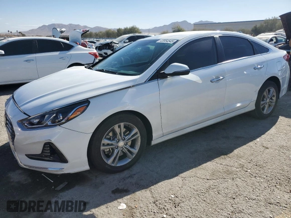2018 Hyundai Sonata SEL with VIN 5NPE34AF2JH623342, listed as a Copart auction lot 43954545 with 69,973 mi miles and Salvage Title. Bid and sale history available at DreamBid. Image 1.