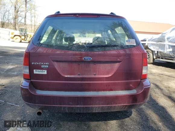 2007 Ford Focus SE with VIN 1FAFP36N87W183509, listed as a Copart auction lot 54649255 with 156,260 mi miles and Salvage title. Bid and sale history available at DreamBid. Image 6.
