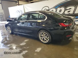 2025 BMW 3 Series 330i xDrive with VIN 3MW89CW05S8E99532, listed as a Copart auction lot 46223695 with 0 mi miles and Clean Title. Bid and sale history available at carsss.com. Image 2.